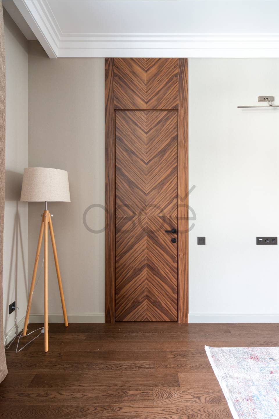 Добротные и стильные двери «Невада» в окружении современного интерьера